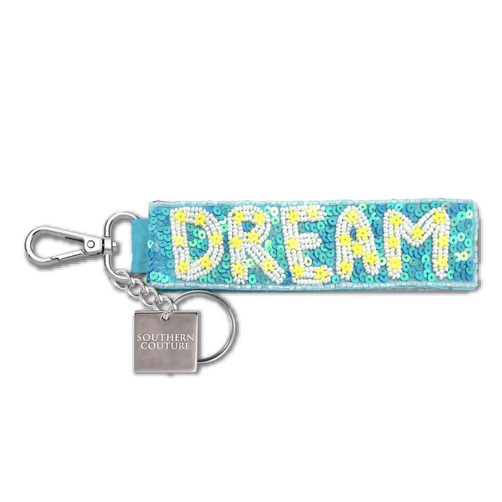 9967 Novelty Beaded Keychain Accessory For House and Car Keys Dream